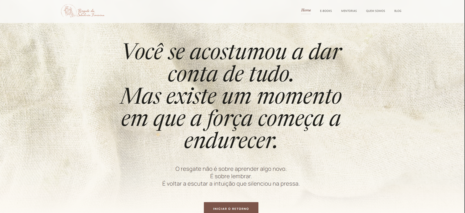 Resgate da Sabedoria Feminina